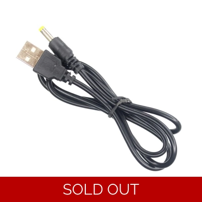 4mm Round Pin Connector 5v USB DC Charger Power Cable Lipo Battery